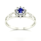 Anel de Formatura Recursos Humanos Crown Ouro 18k
