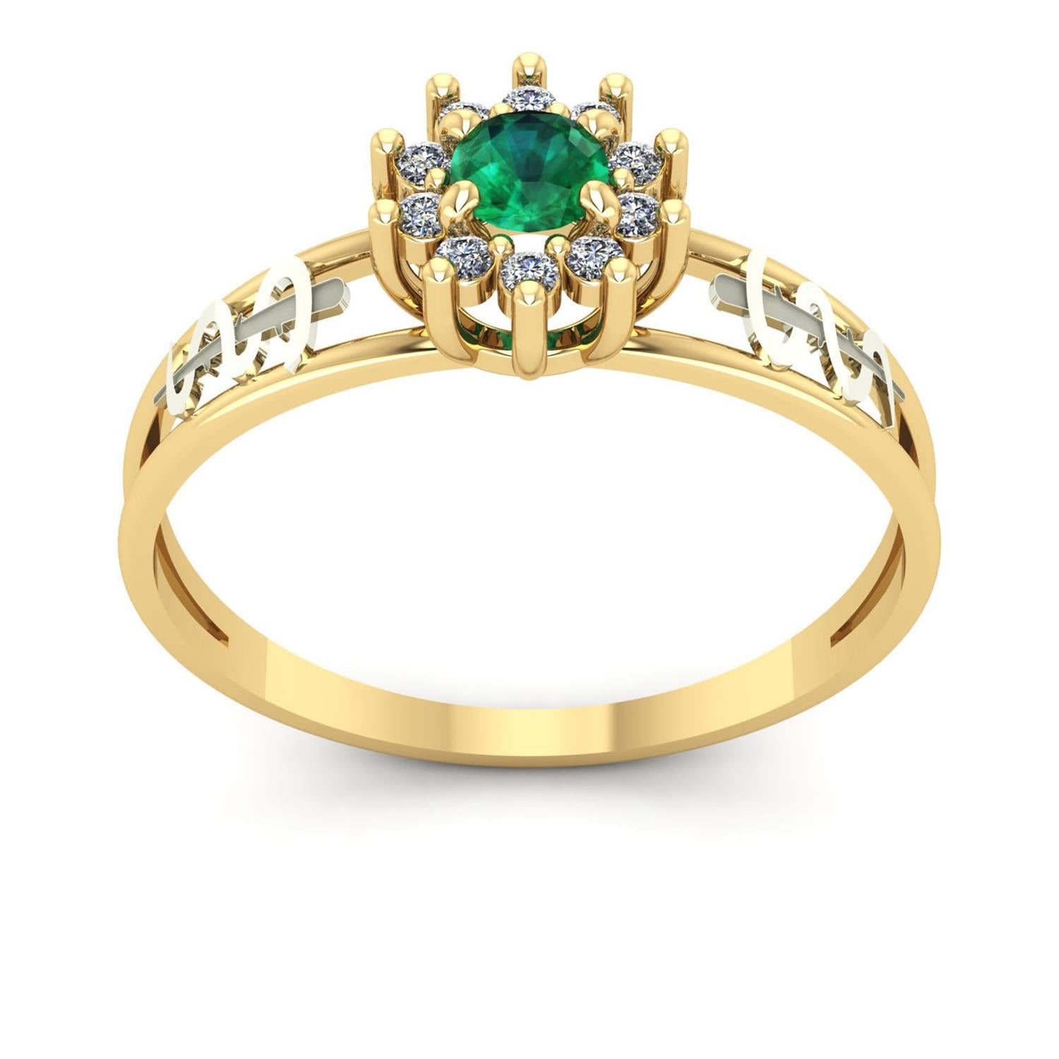 Anel de Formatura de Medicina Crown Ouro 18k