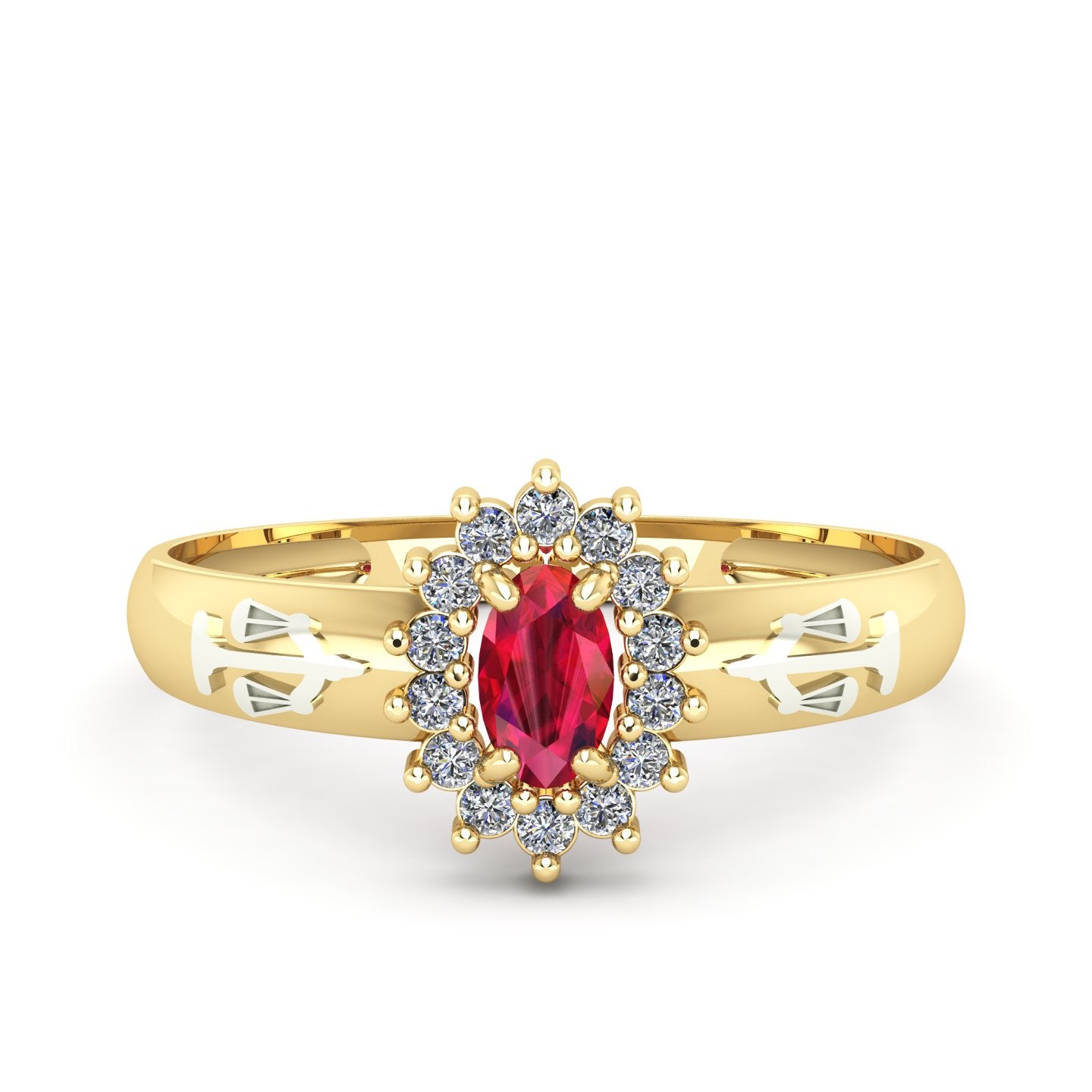 Anel de Formatura de Direito Evermore II Ouro 18k