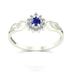 Anel de Formatura de Engenharia Ambiental Lovely III Ouro 18k