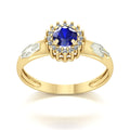 Anel de Formatura de Engenharia Ambiental Majestic Ouro 18k
