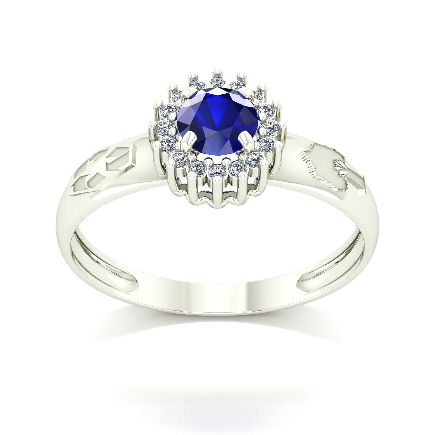 Anel de Formatura de Engenharia Ambiental Majestic Ouro 18k