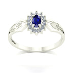 Anel de Formatura de Engenharia Ambiental Lovely IV Ouro 18k