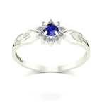 Anel de Formatura de Engenharia Ambiental Lovely II Ouro 18k
