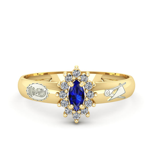 Anel de Formatura de Engenharia Civil Evermore III Ouro 18k