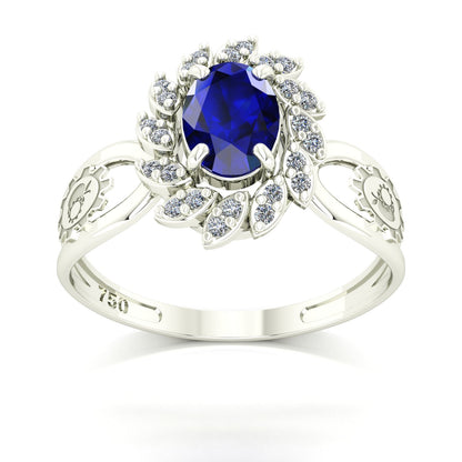 Anel de Formatura de Engenharia de Alimentos Magnus Flos Ouro 18k