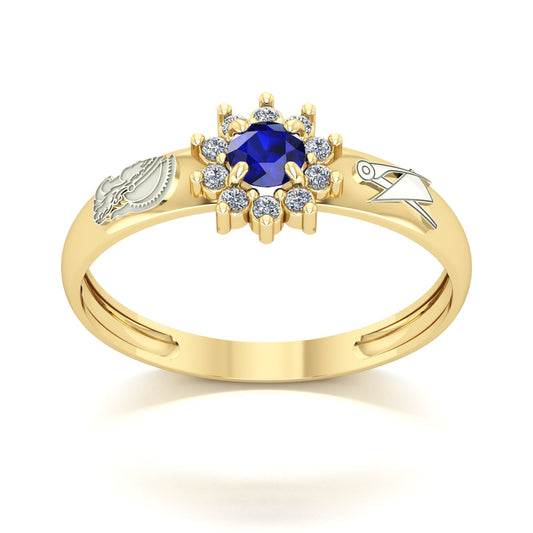 Anel de Formatura de Engenharia de Produção Evermore Ouro 18k