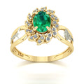 Anel de Formatura de Estética Magnus Flos Ouro 18k