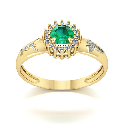 Anel de Formatura de Estética Majestic Ouro 18k