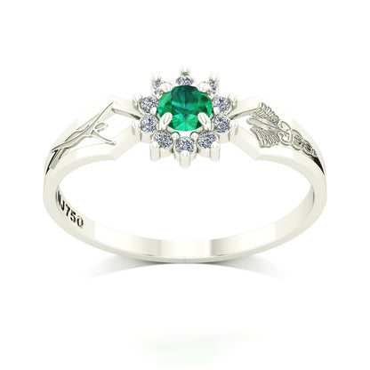 Anel de Formatura de Estética Lovely II Ouro 18k