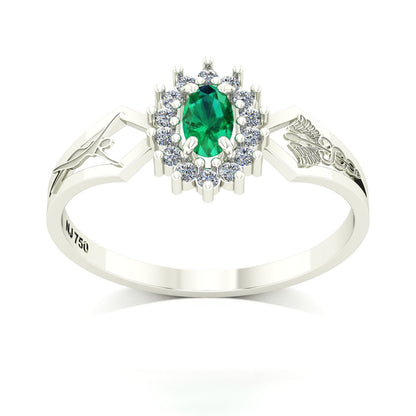 Anel de Formatura de Estética Lovely IV Ouro 18k