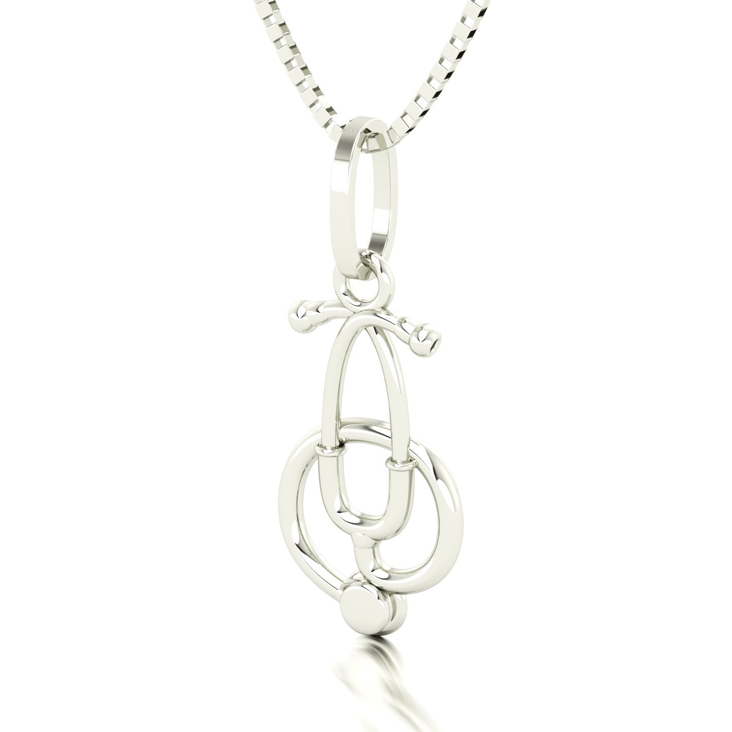 Pingente de Estetoscópio Ouro 18k