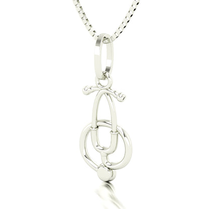 Pingente de Estetoscópio Ouro 18k