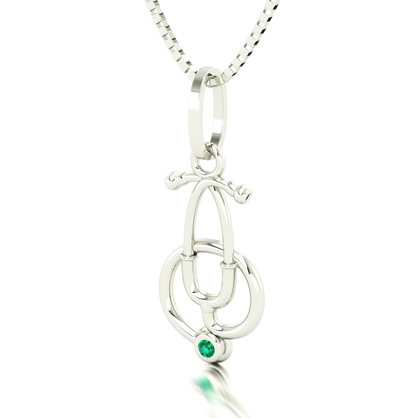 Pingente de Estetoscópio Ouro 18k