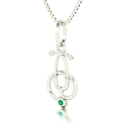 Pingente de Estetoscópio Ouro 18k