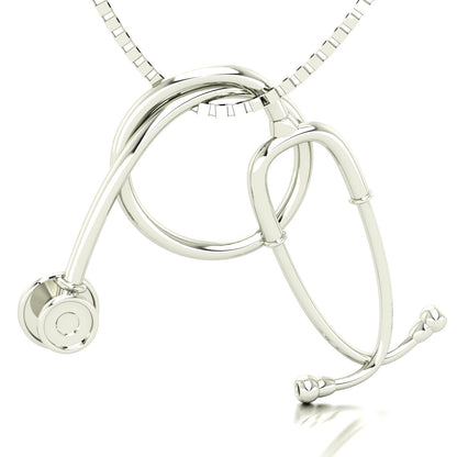 Pingente de Estetoscópio Ouro 18k