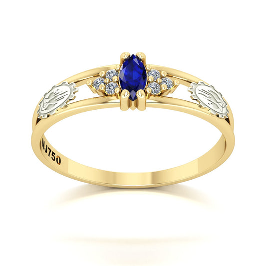 Anel de Formatura de Engenharia Química Eternus II Ouro 18k