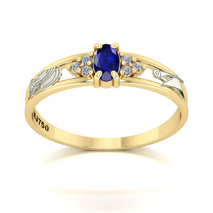 Anel de Formatura de Engenharia de Produção Eternus III Ouro 18k