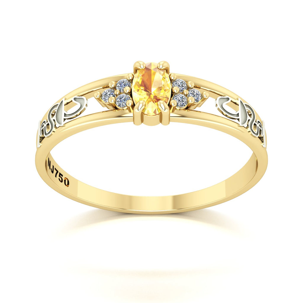 Anel de Formatura de Farmácia Eternus III Ouro 18k
