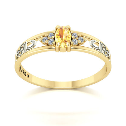 Anel de Formatura de Farmácia Eternus III Ouro 18k