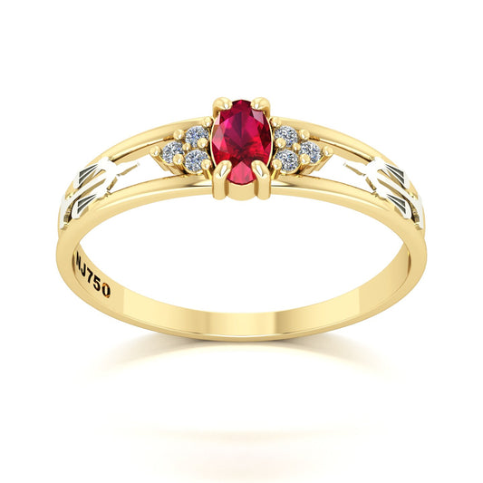 Anel de Formatura de Direito Eternus III Ouro 18k