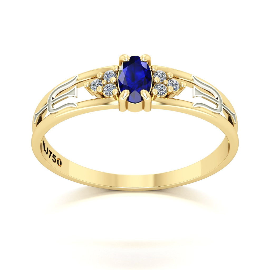 Anel de Formatura de Psicologia Eternus III Ouro 18k
