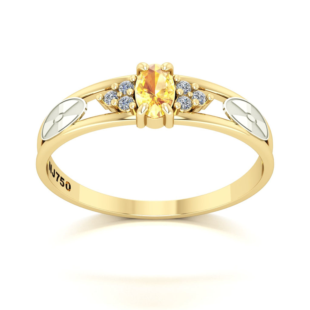 Anel de Formatura de Radiologia Eternus III Ouro 18k