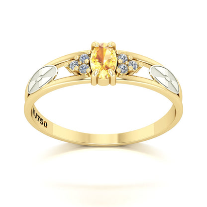 Anel de Formatura de Radiologia Eternus III Ouro 18k