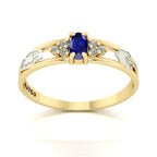 Anel de Formatura de Engenharia Ambiental Eternus III Ouro 18k
