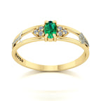 Anel de Formatura de Estética Eternus III Ouro 18k