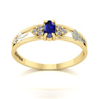 Anel de Formatura de Pedagogia Eternus III Ouro 18k