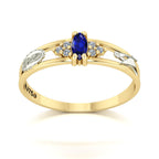 Anel de Formatura de Engenharia Civil Eternus II Ouro 18k