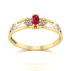 Anel de Formatura de Direito Eternus II Ouro 18k