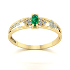 Anel de Formatura de Estética Eternus II Ouro 18k