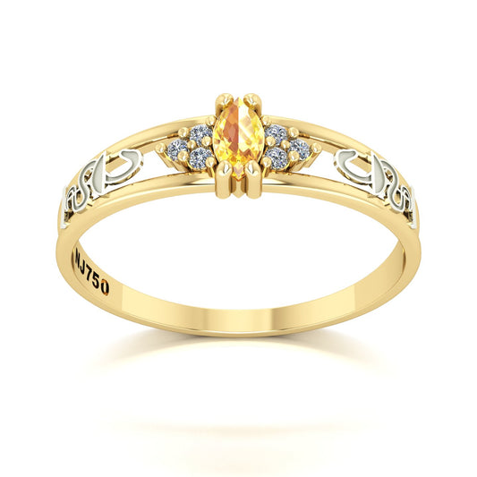 Anel de Formatura de Farmácia Eternus II Ouro 18k