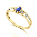 Anel de Formatura de Pedagogia Eternus II Ouro 18k