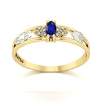 Anel de Formatura de Engenharia Ambiental Eternus II Ouro 18k