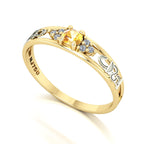 Anel de Formatura de Farmácia Eternus IV Ouro 18k