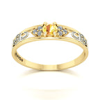 Anel de Formatura de Farmácia Eternus IV Ouro 18k