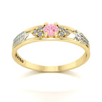 Anel de Formatura de Ciências Contábeis Eternus IV Ouro 18k