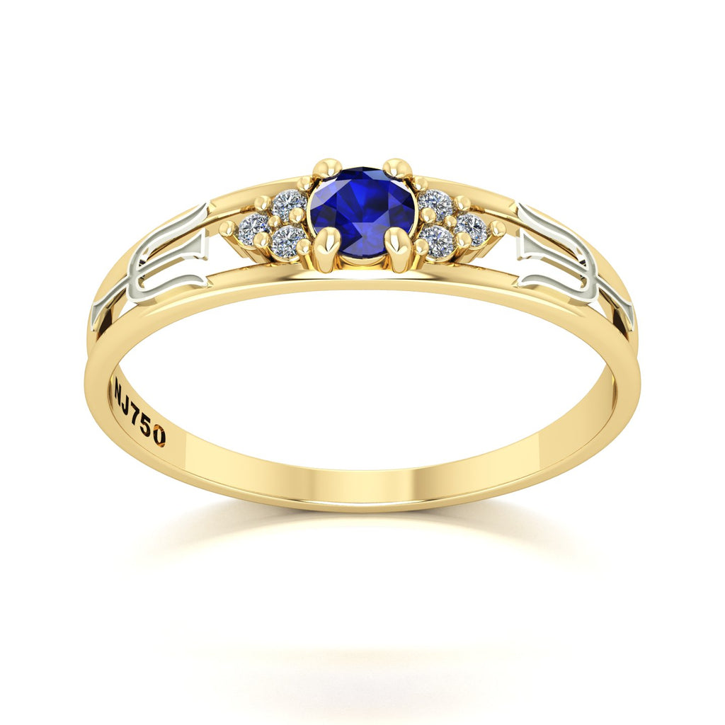 Anel de Formatura de Psicologia Eternus IV Ouro 18k