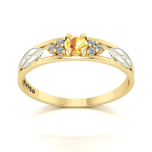 Anel de Formatura de Radiologia Eternus IV Ouro 18k