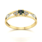 Anel de Formatura de Serviço Social Eternus IV Ouro 18k