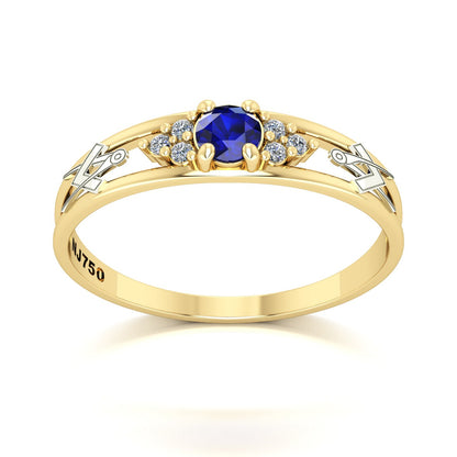 Anel de Formatura de Arquitetura Eternus IV Ouro 18k