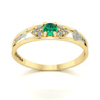 Anel de Formatura de Estética Eternus IV Ouro 18k