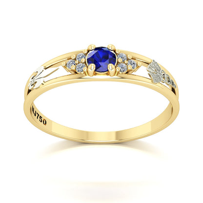 Anel de Formatura de Pedagogia Eternus IV Ouro 18k