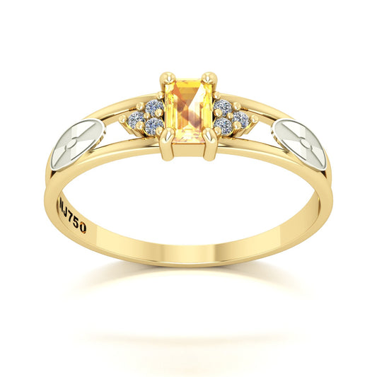 Anel de Formatura de Radiologia Eternus Ouro 18k