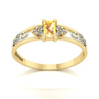 Anel de Formatura de Farmácia Eternus Ouro 18k