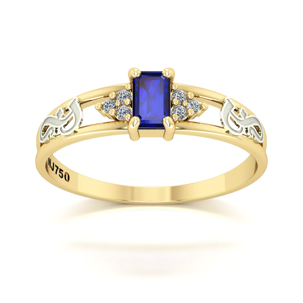 Anel de Formatura de Fonoaudiologia Eternus Ouro 18k