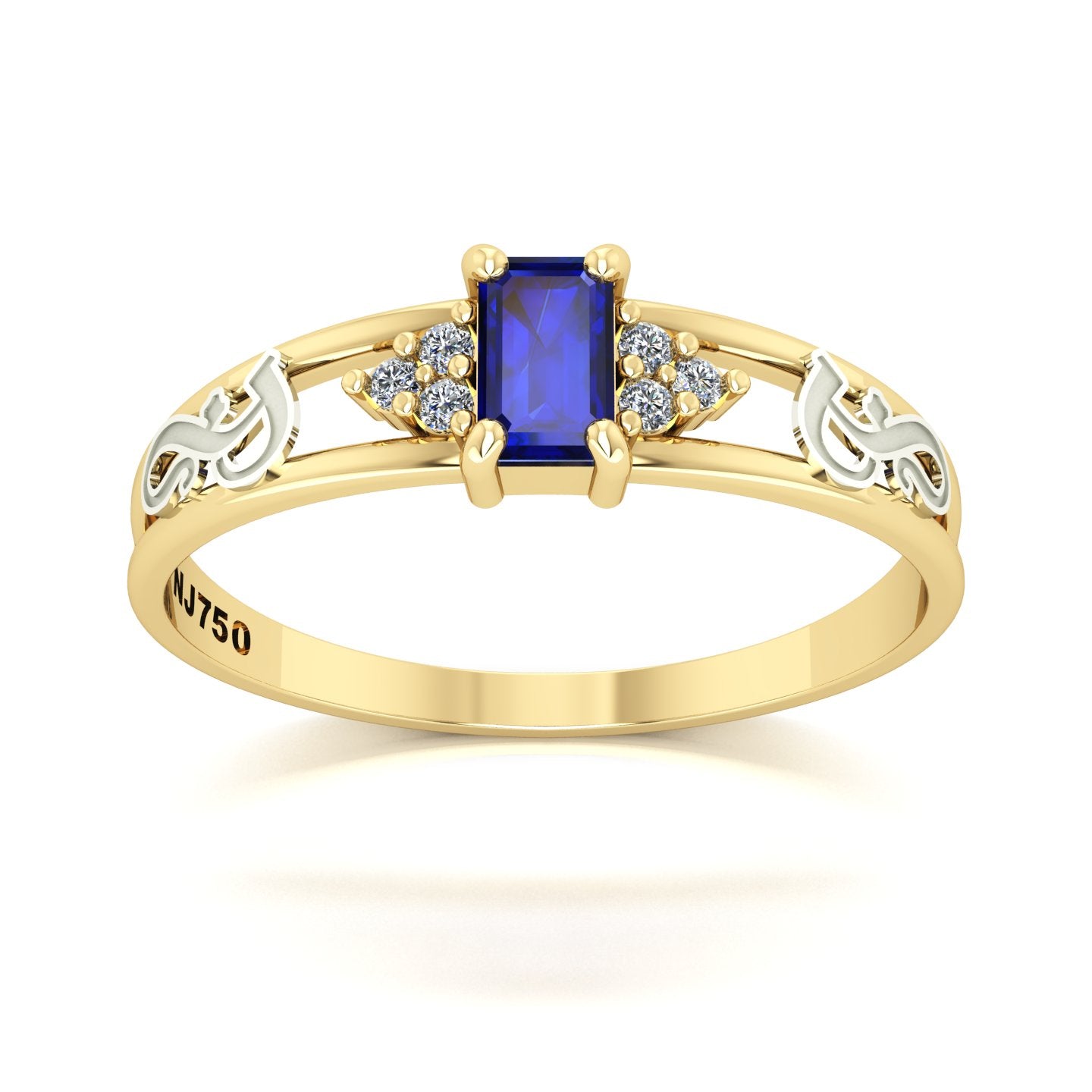 Anel de Formatura de Fonoaudiologia Eternus Ouro 18k